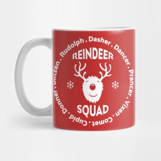 Reindeer Christmas Squad Mug